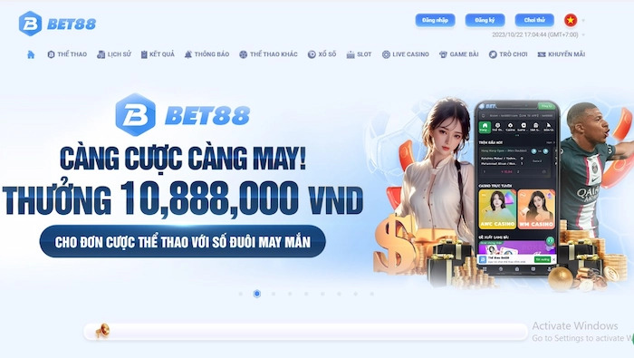 Hướng Dẫn Nạp Tiền Bet88 Nhanh An Toàn Và Ưu Đãi Lớn 1 Giao diện đăng nhập và nạp tiền Bet88